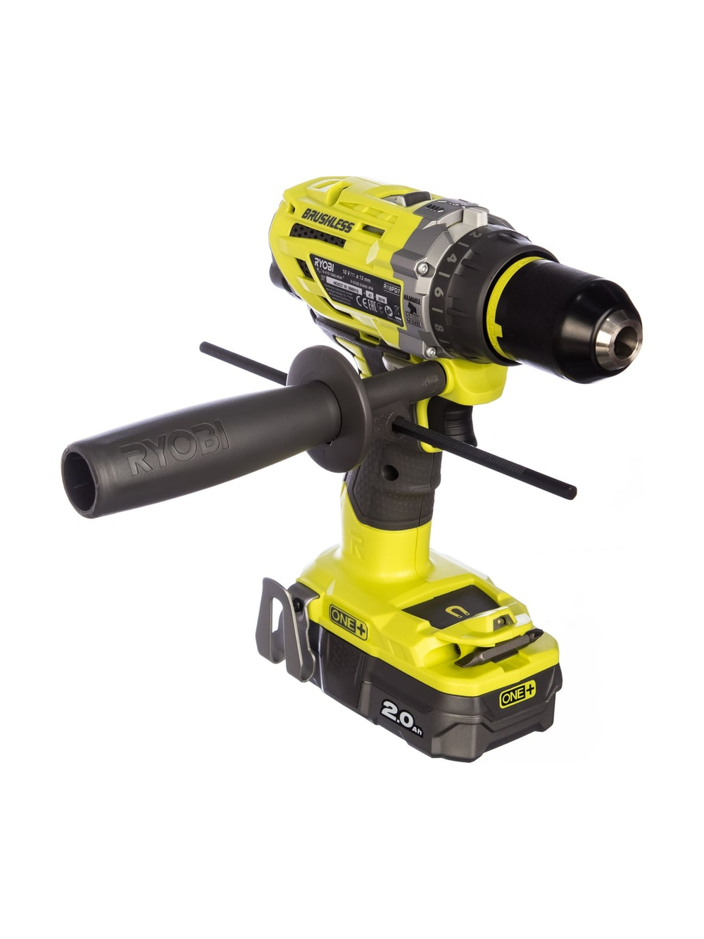Бесщеточная ударная дрель-шуруповерт Ryobi ONE+ R18PD7-220B 5133004295