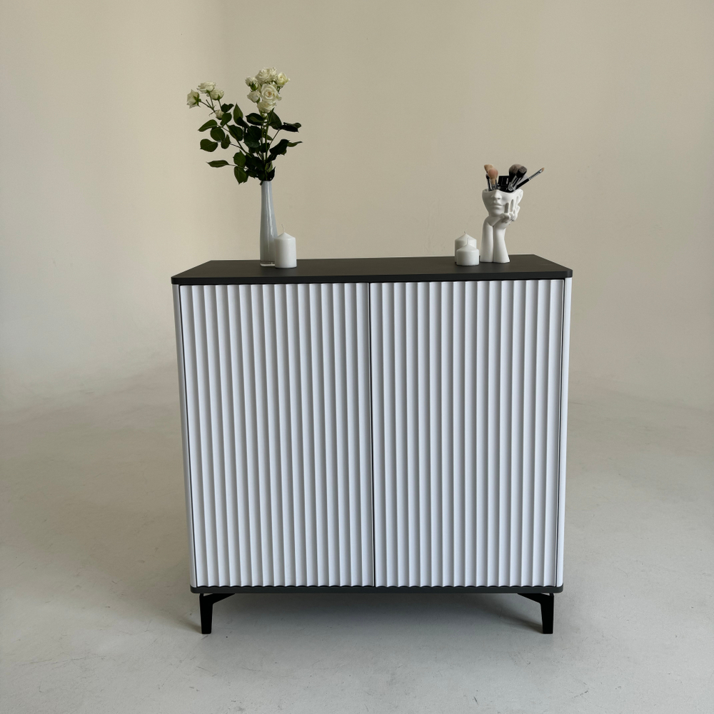 Комод ROYAL 5061 эко (Металл Бруклин-Черный)