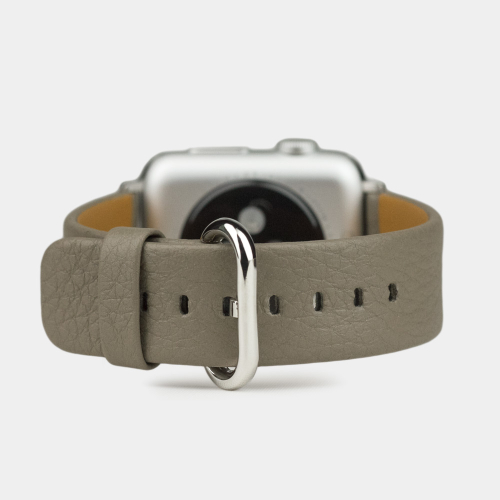 Ремешок для Apple Watch 44/45/46 mm из кожи теленка, цвета мусс