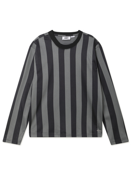 Женский Лонгслив Bounds Mesh Stripe