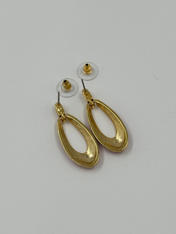 Серьги с красной эмалью
