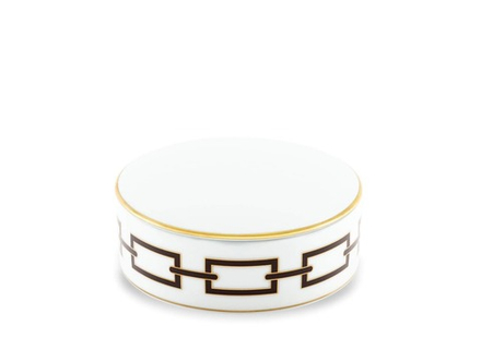 Шкатулка круглая Catene Ebano (13.2 см)