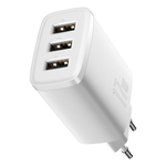 Зарядное устройство Baseus Compact Charger 3U 17W - White