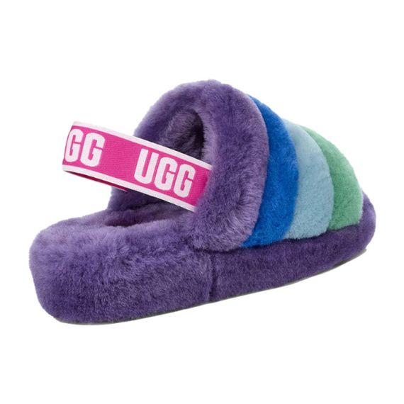 Ugg Fluff Yeah Slide 'Rainbow'