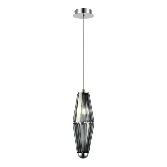 SL1242.103.01 Светильник подвесной ST-Luce Хром/Дымчатый G9 1*5W 4000K CIARA