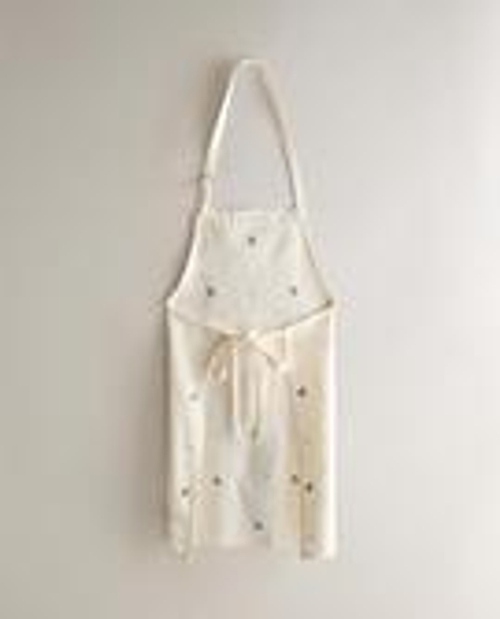 ZARA HOME ФАРТУК С ВЫШИВКОЙ, ЗЕЛЕНЫЙ