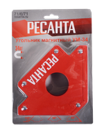 Угольник магнитный УМ-34 Ресанта