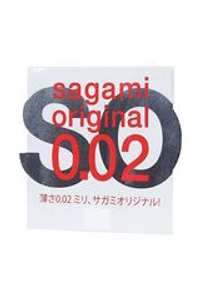 Ультратонкий презерватив Sagami Original 0.02 - 1 шт.