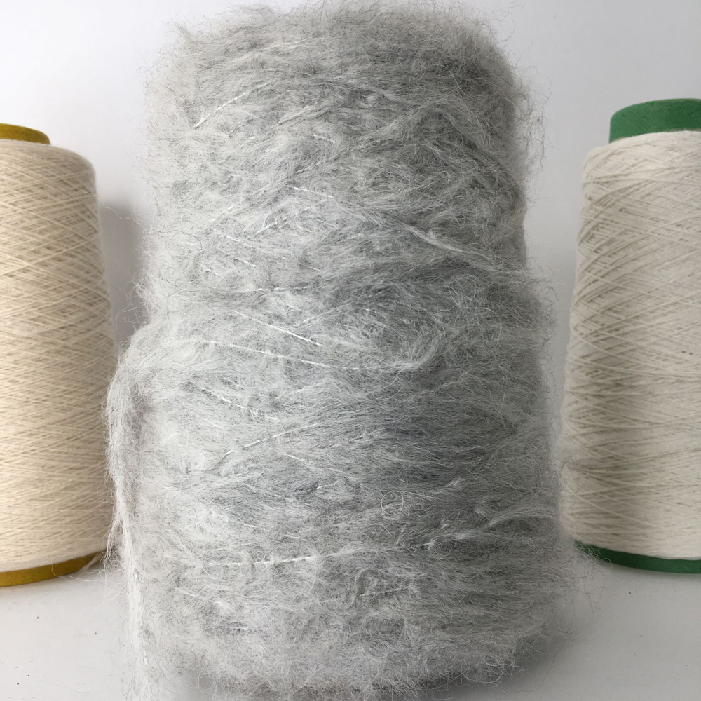 BUBBLELINO - Lineapiu; 36% baby альпака, 14% меринос, 40% п/а, 10% п/л; 450м/100гр; col.72371 Grigio Chiaro, цвет: серый светлый; S702