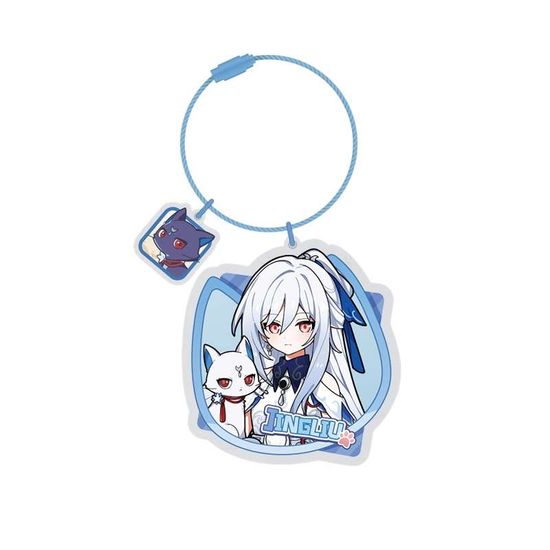 Брелок Honkai Цзинлю Jingliu Little Cat Series 42232 (10013160/080525/5198437/2, Китай)