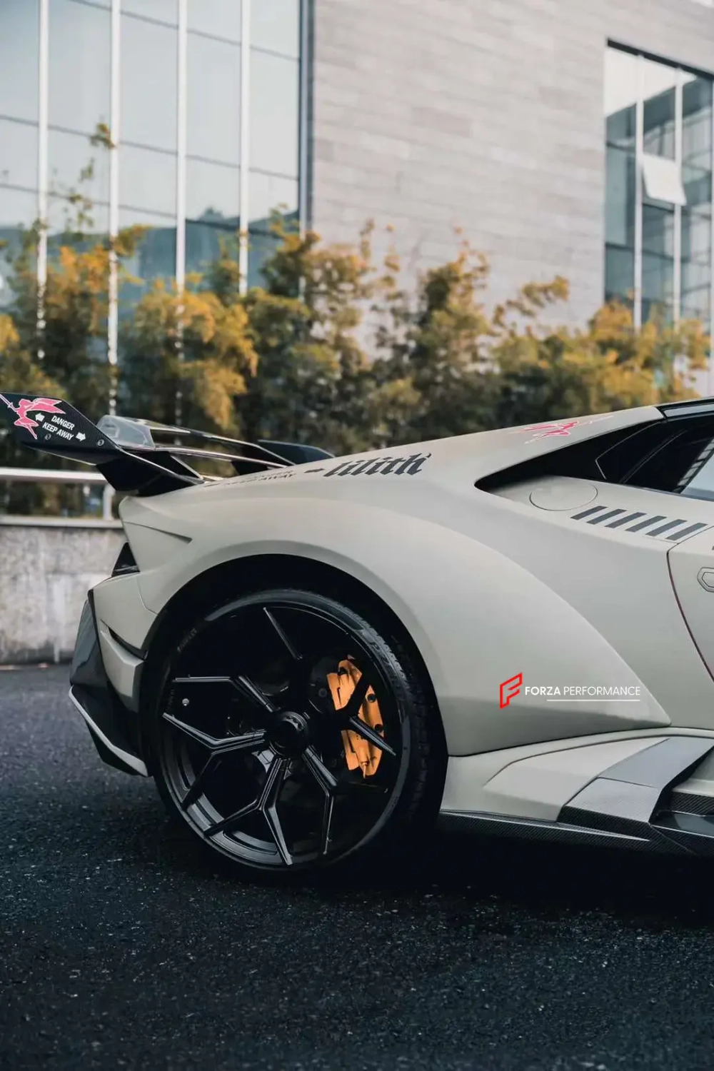 Широкий карбоновый обвес для Lamborghini Huracan LP610 LP580 Evo 2015-2025 Ламборгини Хуракан