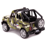 Модель ин. мет. "УАЗ Hunter beach военный" 12см. откр дв, багаж.HUNTERBCH-12MIL-GN (Технопарк)