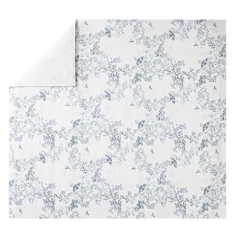 Постельное белье 2 спальное евро Alexandre Turpault Canopee голубое