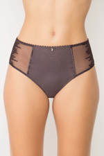 Трусы-макси Jane с тюлевыми вставками по бокам (Размер: 50) (Цвет: фиолетовый)