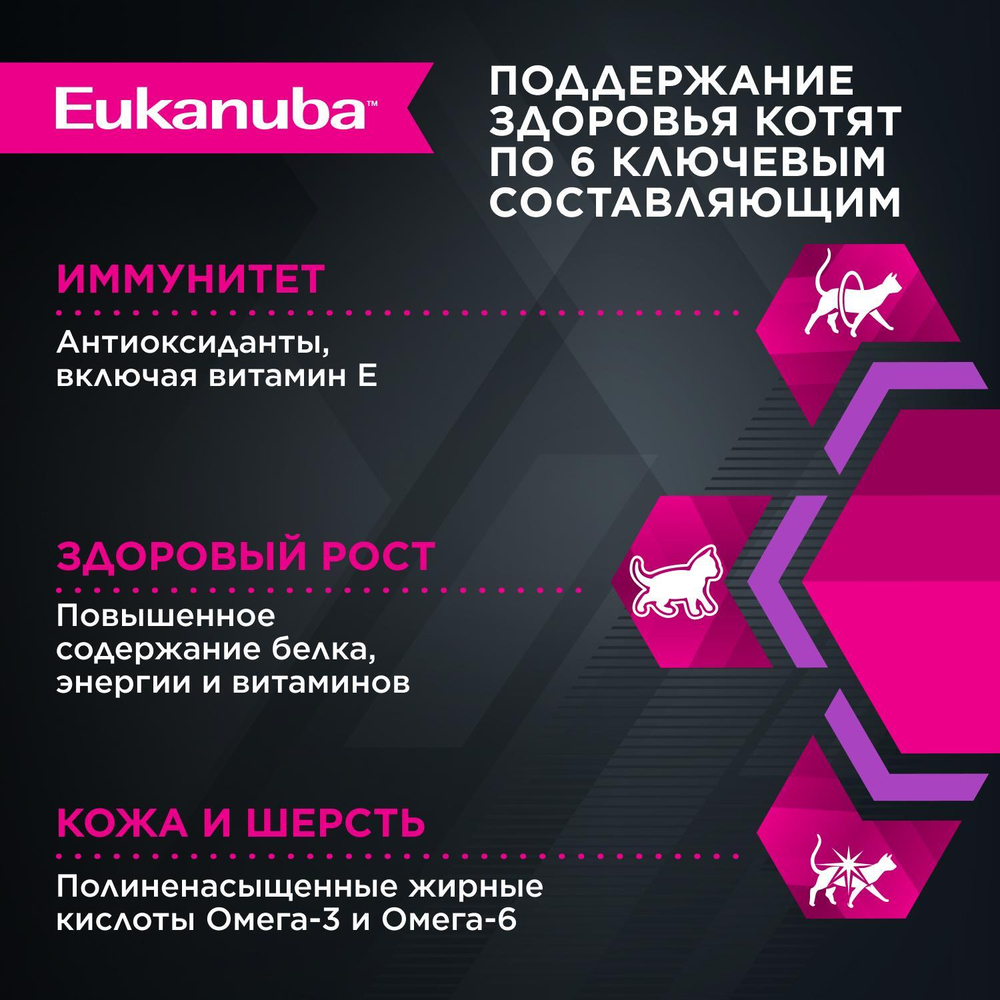 Eukanuba Kitten Healthy Start влажный рацион для котят 85 г