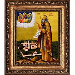 Макарий Унженский, Желтоводский преподобный. Икона на холсте.