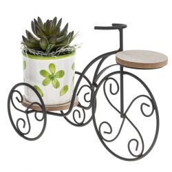 GAEM Подставка для цветов "Велосипед", L29,5 W12,5 H22 см