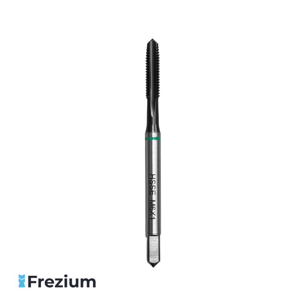 Метчик для нарезания резьбы M6x1 HSSE DIN374 Метчик для нарезания резьбы M6x1 HSSE DIN374