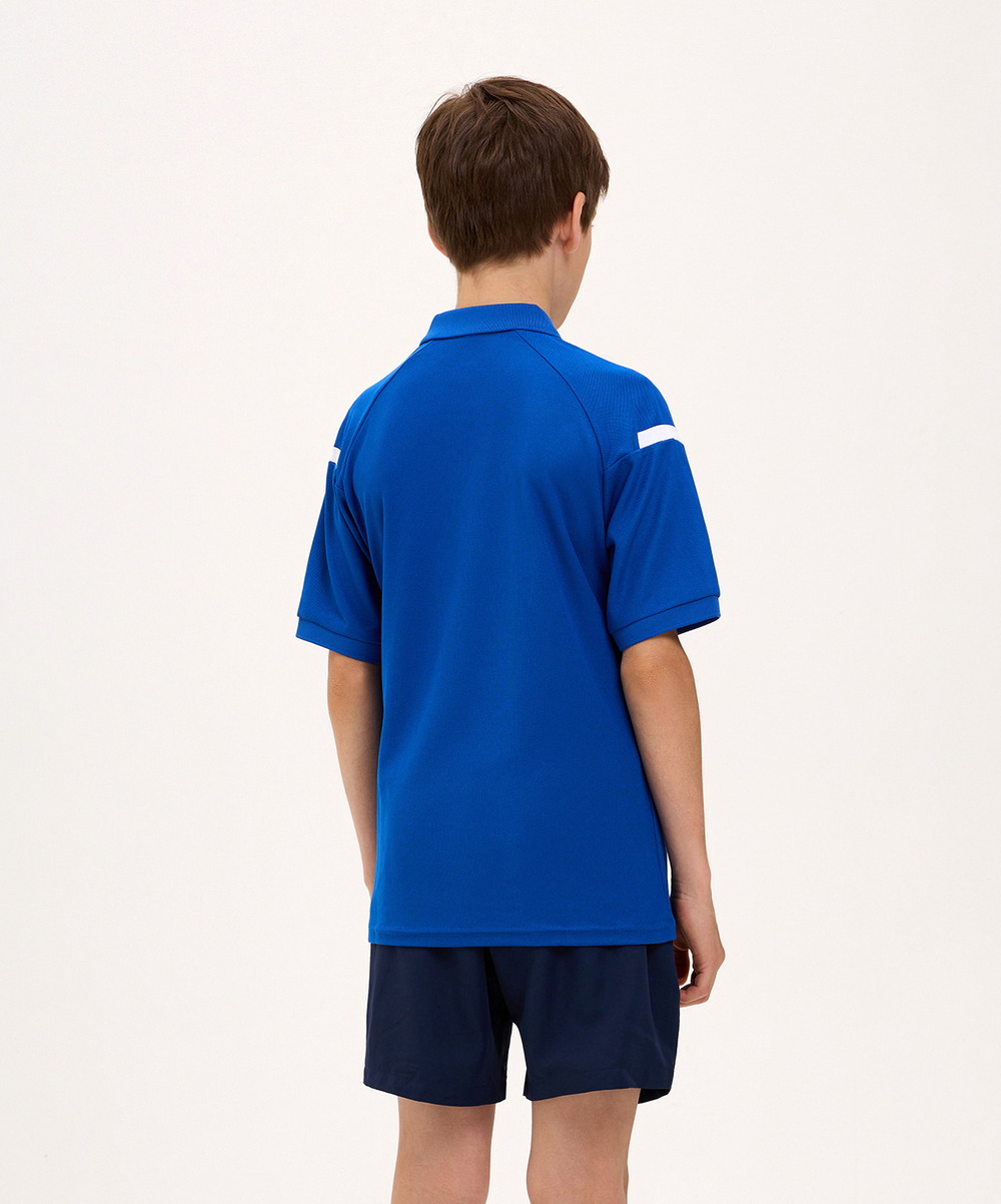Поло CAMP 2 Poly Polo, синий, детский