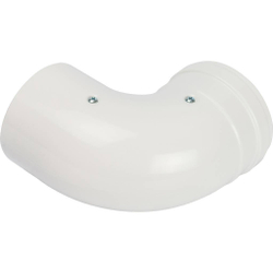 STOUT Элемент дымохода конденсац. колено 90°/ адаптер 90° Ø60/100 м/п PP-FE (совместим. с Baxi,Viess