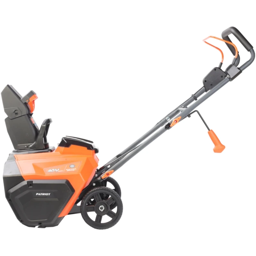PATRIOT PE 4542 LCT 40V 40В аккумуляторный снегоуборщик (2 x 4 Ач, ЗУ) ковш 50 см, выброс 6 м 426302232