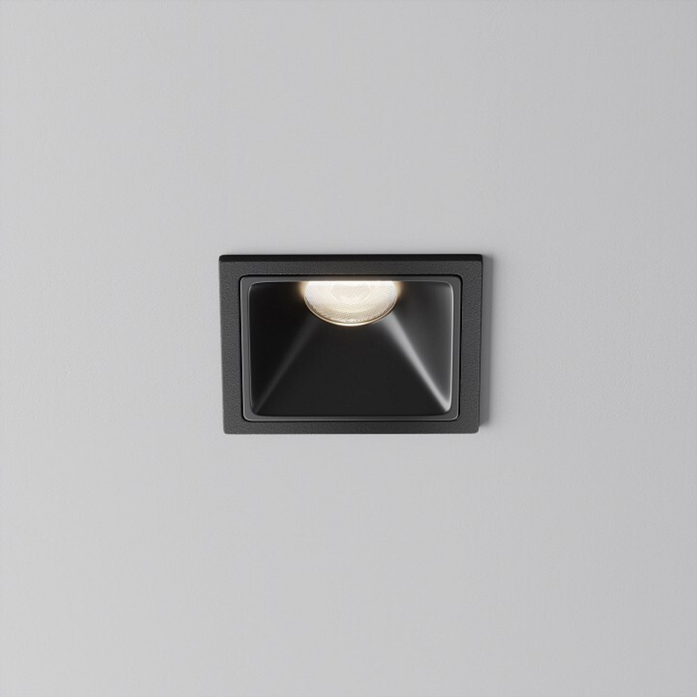 Встраиваемый светильник Maytoni Alfa LED DL043-01-10W4K-SQ-B-1