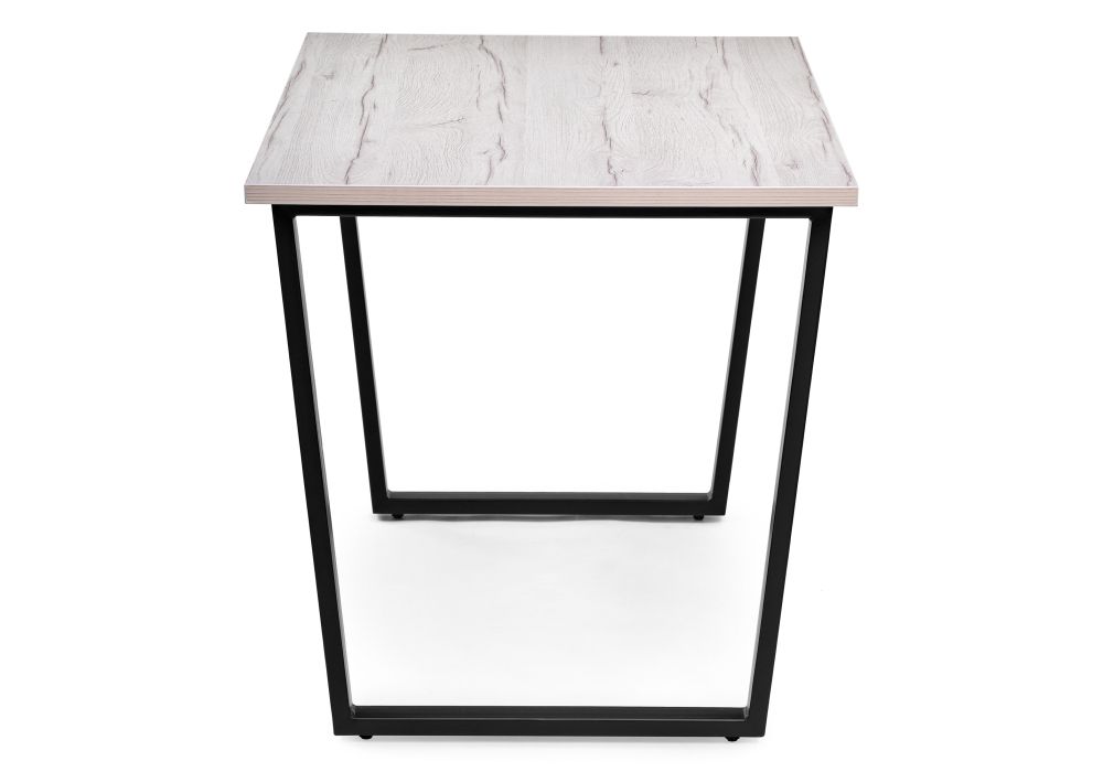 Стол Лота Лофт 120х74х75 25 мм юта / матовый черный