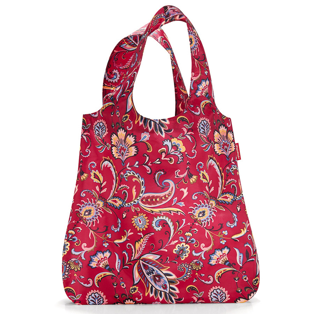Сумка складная Mini maxi shopper paisley ruby Reisenthel