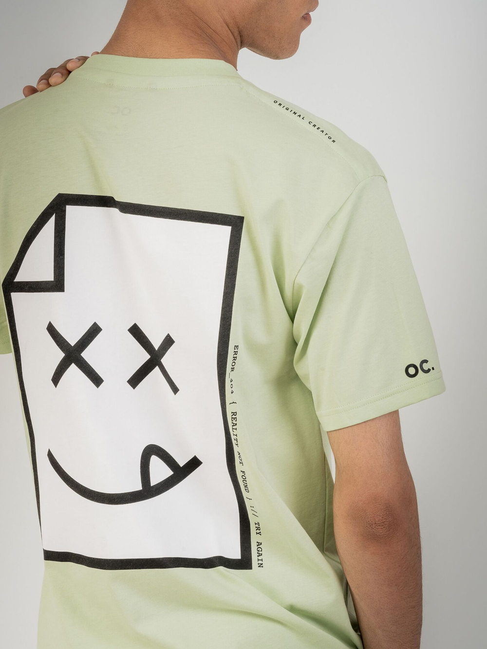 Футболка мужская ORIGINAL CREATOR SMILEY_404 T-SHIRT, Мятный