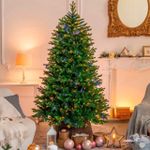 Елка с гирляндой 2в1 «Ванкувер» (Литая+пвх) 180 см / 1,8 м