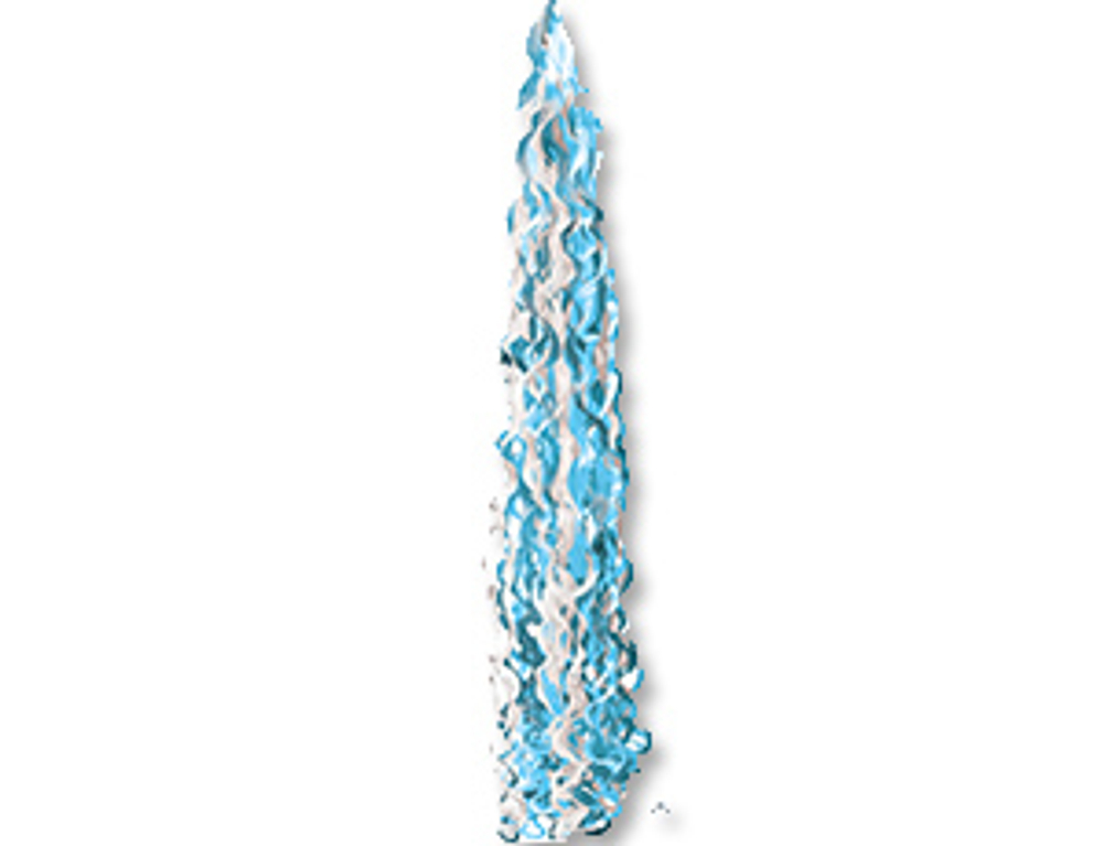 Декоративная подвеска для шаров (голубая)