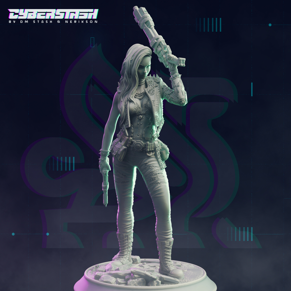 Миниатюры Киберпанк Cyberpunk 32мм 75мм