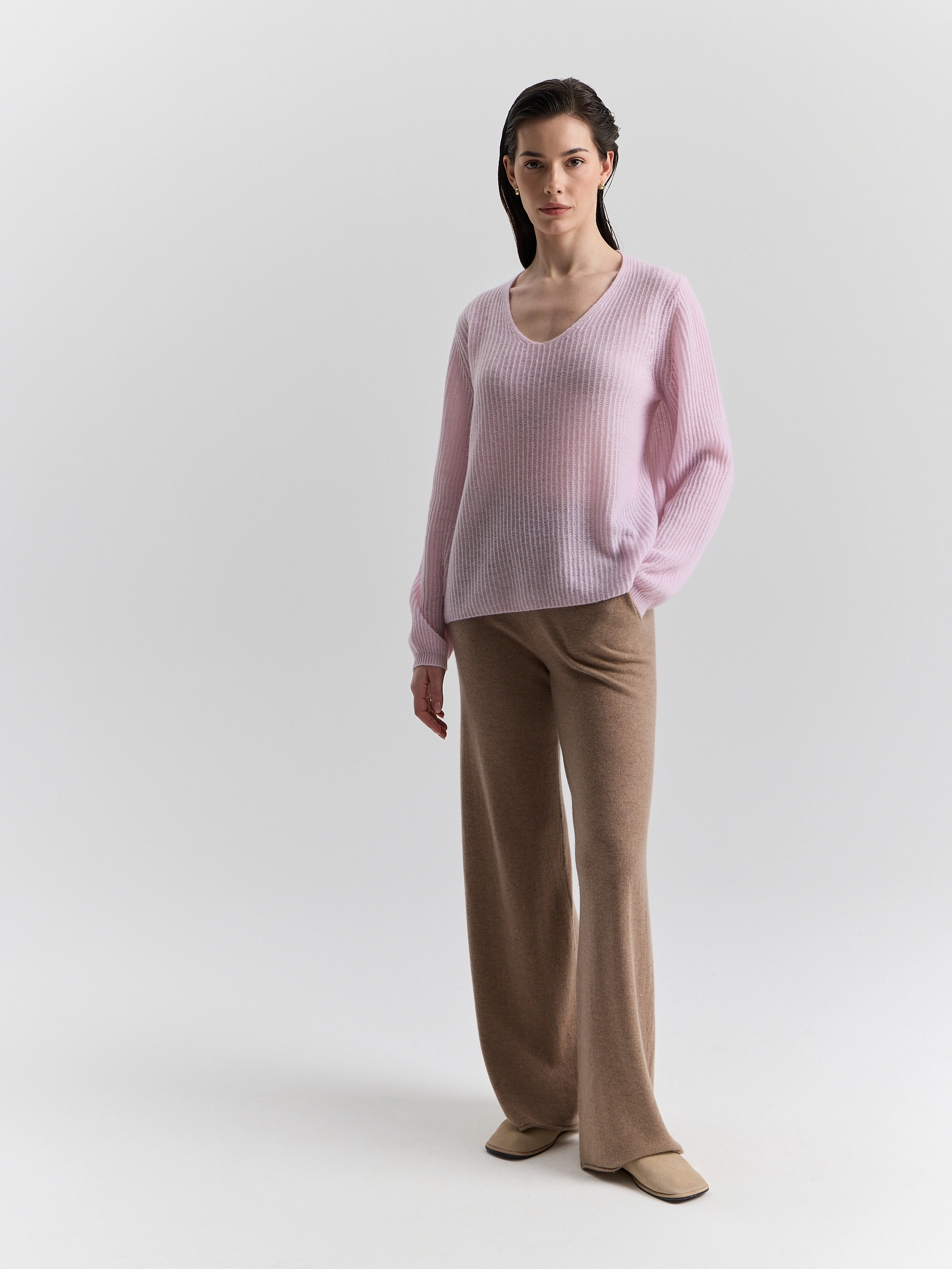 Кашемировый пуловер