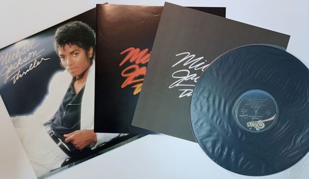 Винтажная виниловая пластинка LP Michael Jackson Thriller (Japan 1982) (No Obi)