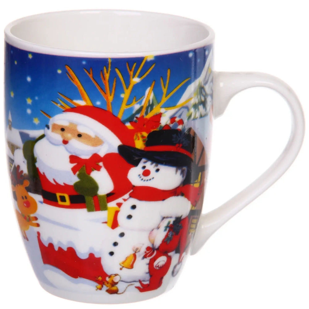 Кружка керамическая 360мл «Фантазии зимы»
