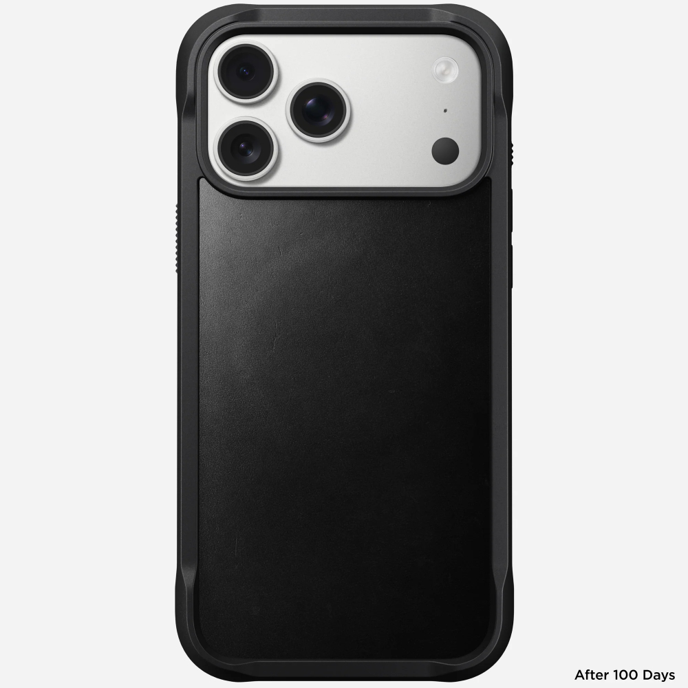 Чехол Nomad Rugged Case horween для iPhone 17 Pro Max черный