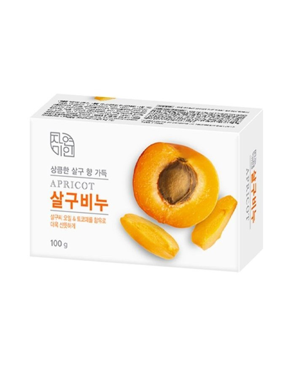 [MUKUNGHWA] Мыло туалетное восстанавливающее МАСЛО АБРИКОСА Rich Apricot Soap, 100гр