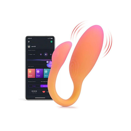 Виброяйцо Magic Motion Flamingo Max, оранжевый