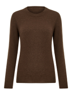 Джемпер шоколадного цвета