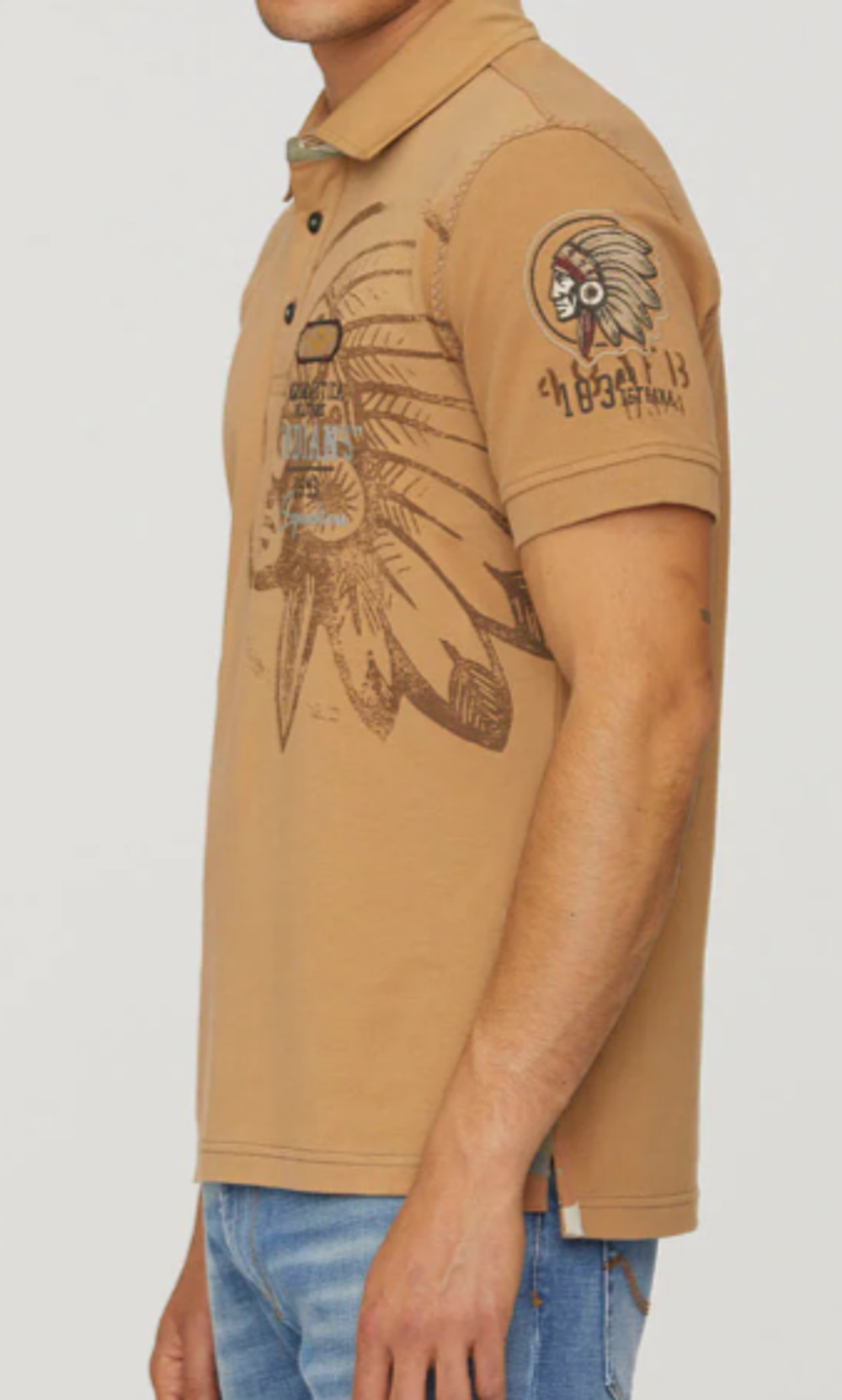 Футболка с воротом поло