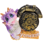 Магнит «Пожелания от Дракоши» 6,5*7 см, микс