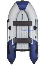 Таймень NX 2800 НДНД серый-синий (лодка ПВХ под мотор)