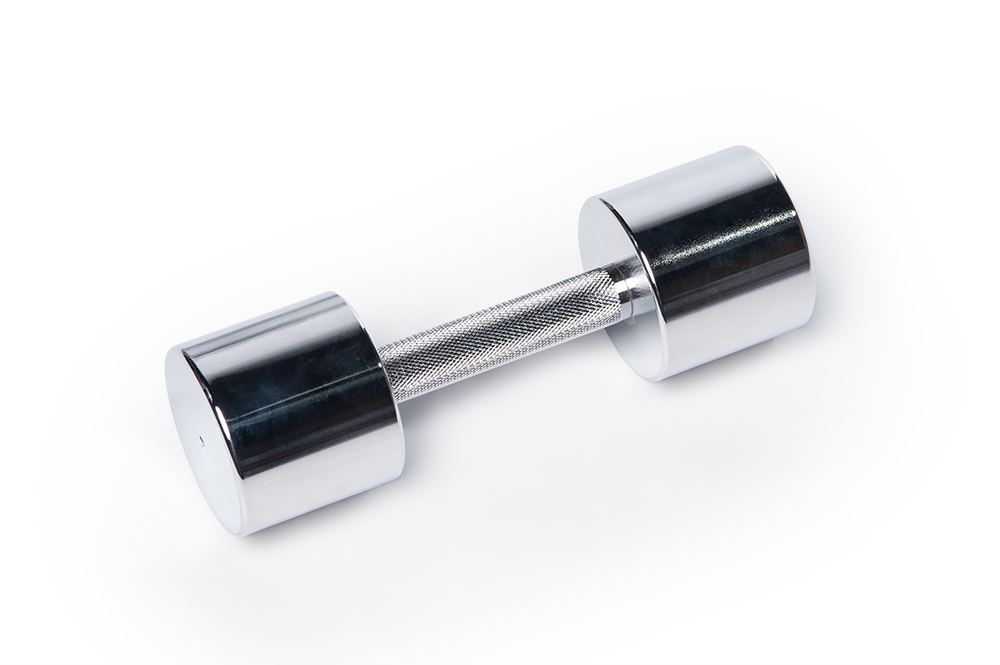 Гантель хромированная, 7 кг