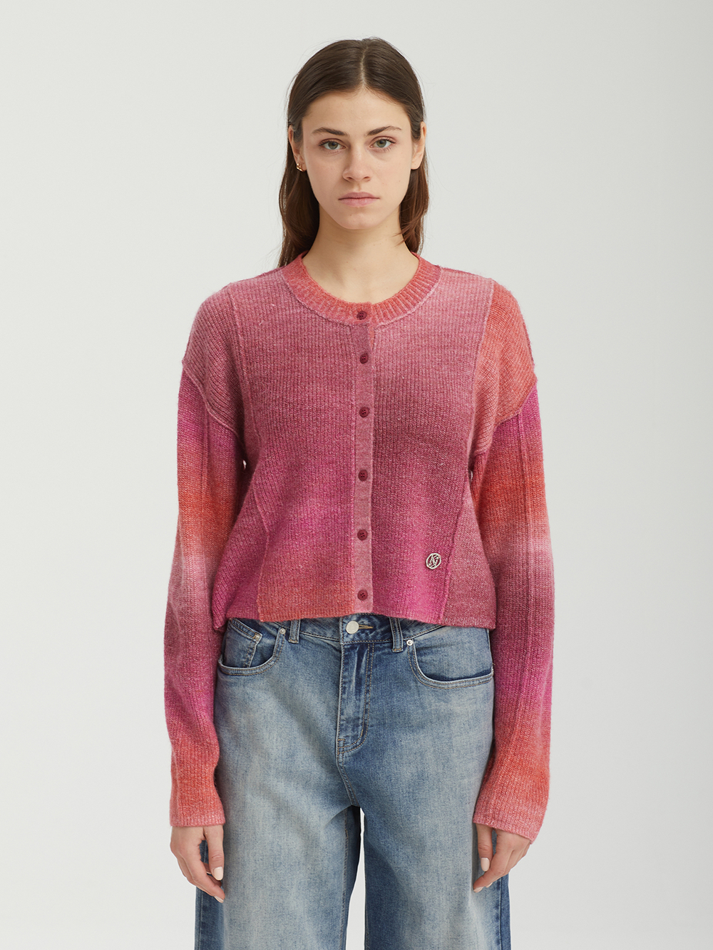 Женский Кардиган Collection Gradation Crop