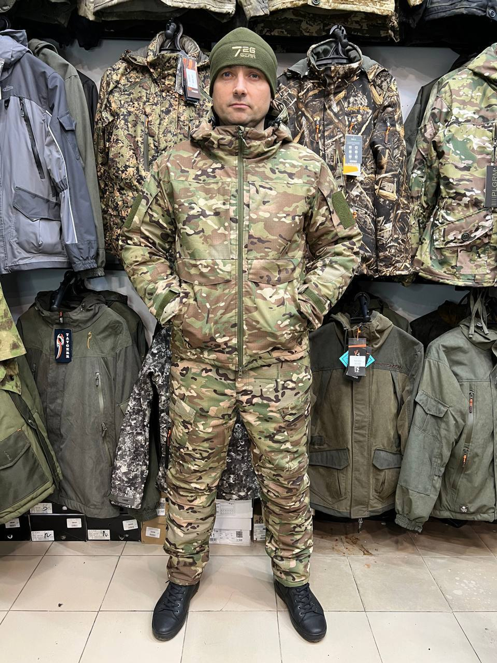 Костюм зимний 7.62 Мультикам