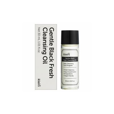 Dear, Klairs Gentle Black Fresh Cleansing Oil 30ml