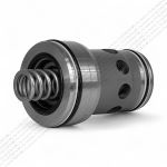 LC32DB40E7X/ - Логический клапан (патрон) Ду32, функция - предохранительный клапан давления, давление открытия 4 бар, E = седельный без демпфера, уплотнение NBR