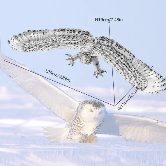 Snowy Owl Jigsaw  HP375-SK
