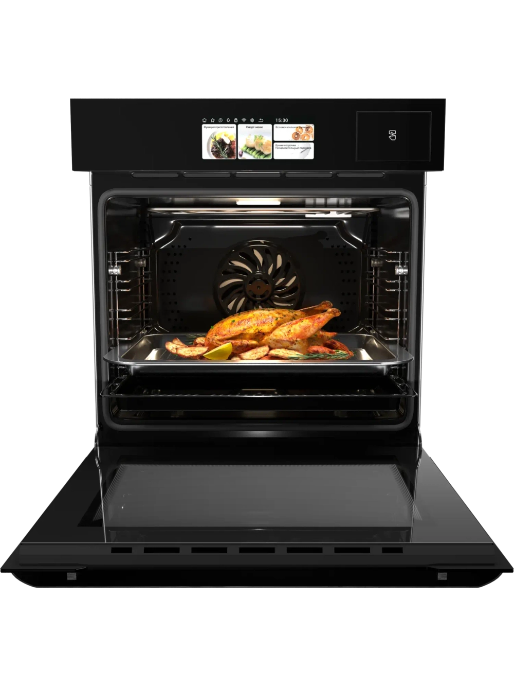 Духовой шкаф Hiberg S-VM 6615 W i-SMART