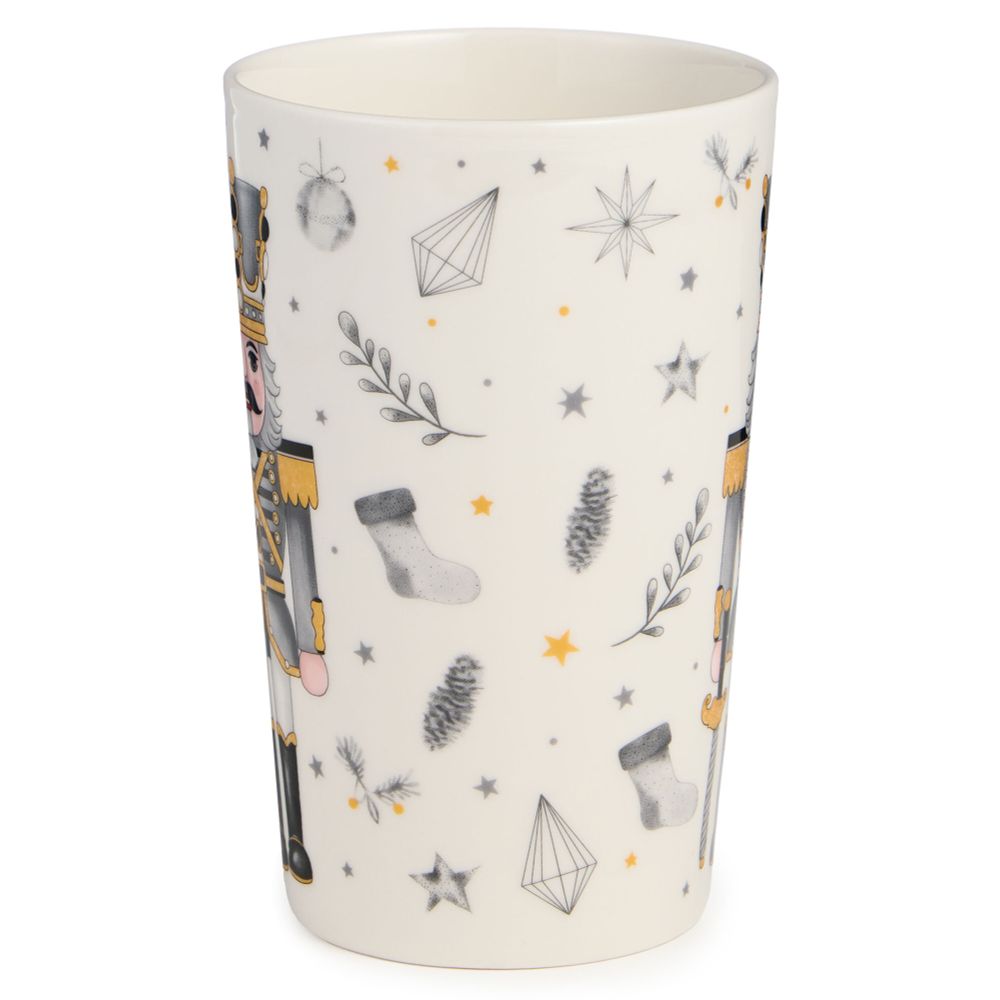 НАБОР ПОДАРОЧНЫЙ LEFARD "ЩЕЛКУНЧИК" (КРУЖКА 385 МЛ В КОМПЛЕКТЕ С ЁЛОЧНОЙ ИГРУШКОЙ)